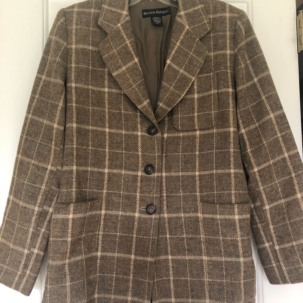 Banana Republic wool blazer